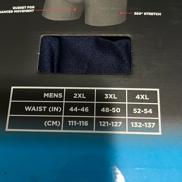NIP- New Balance - Men’s 4XL. 3 pack mesh boxer briefs - Picture 6 of 6